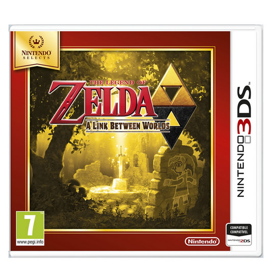 Zelda A Link Between Worlds Selects 3ds